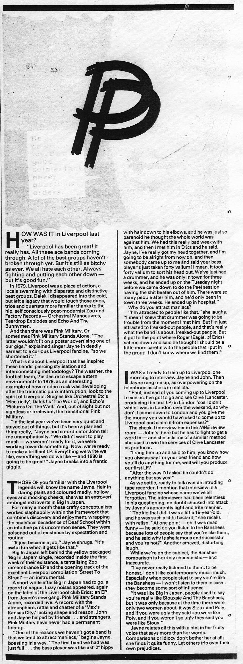 NME Article part 1
